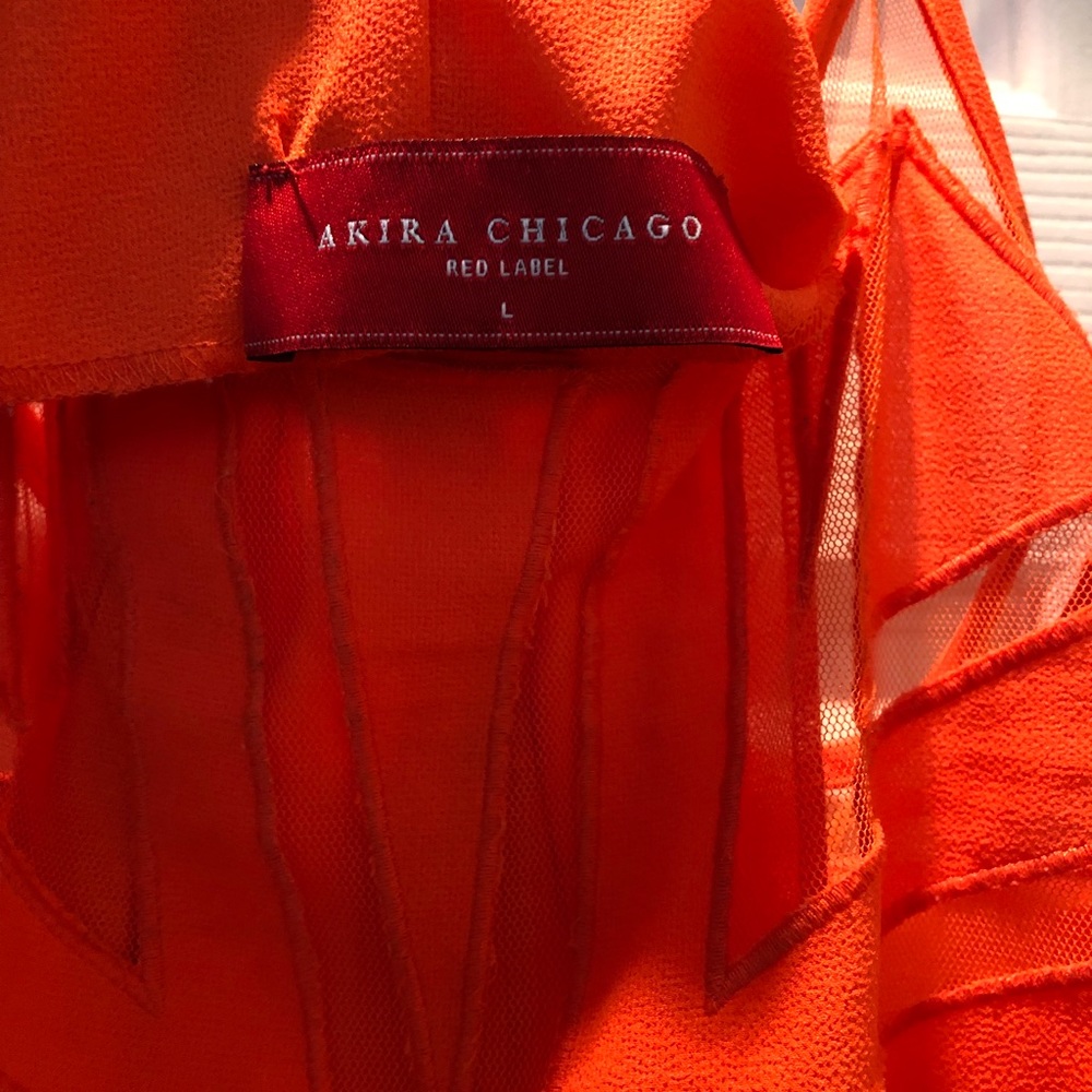 Orange tank top